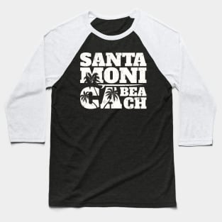 Santa monica beach Baseball T-Shirt